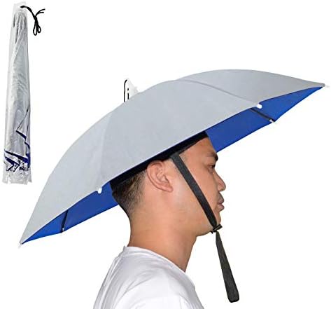 NEW-Vi Folding Umbrella Hat for Beach Fishing Golf