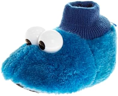 Sesame Street Elmo Toddler Slippers with Puppet Design
