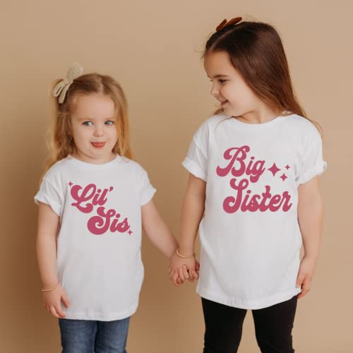Big Brother Little Sister Matching Shirts Set for Baby and Toddler