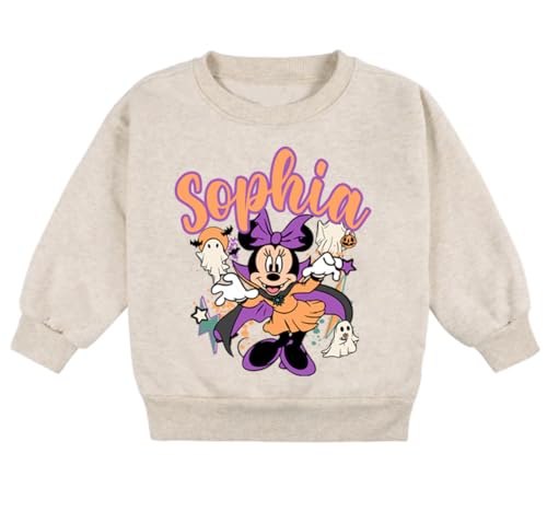 Personalized Minnie Halloween Fleece Set for 12 Month Baby