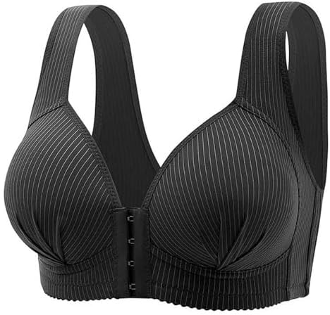 Womens Padded Open Back Sports Bra High Support Workout Bralette
