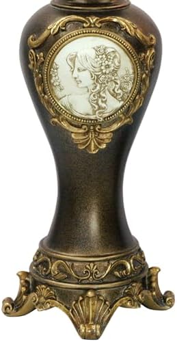 Strawberry Fairy Bronze Candleholder Set with Greek Design