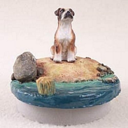 Conversation Concepts Boxer Brindle Candle Topper 1
