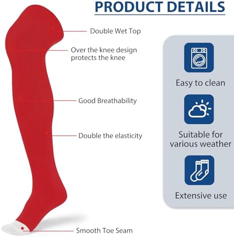 High Baseball Football Socks for Boys Men 1