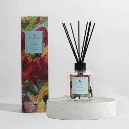 Silly Filly Reed Diffuser Set Ocean Fragrance
