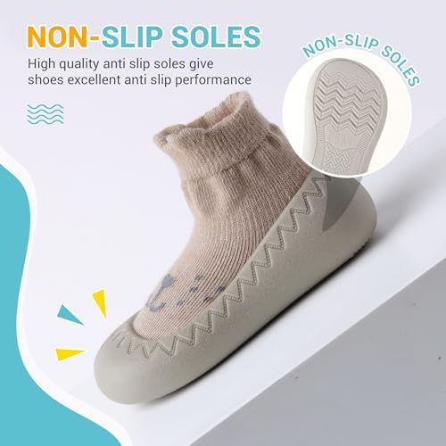 XQXG Infant Cartoon Walker Shoes Non-Slip Soft Rubber Sole