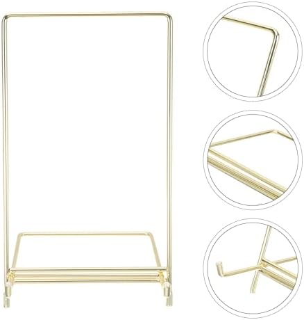 Luxshiny Stainless Steel Recipe Book Holder Stand