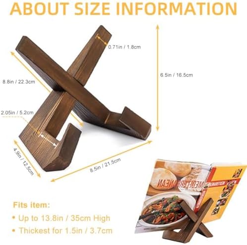Meafeng 65 Inch Wooden Picture Frame Stand for Display