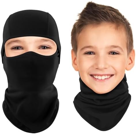 Ameceres Kids Balaclava Ski Mask Winter Cold Weather Windproof Face Cover
