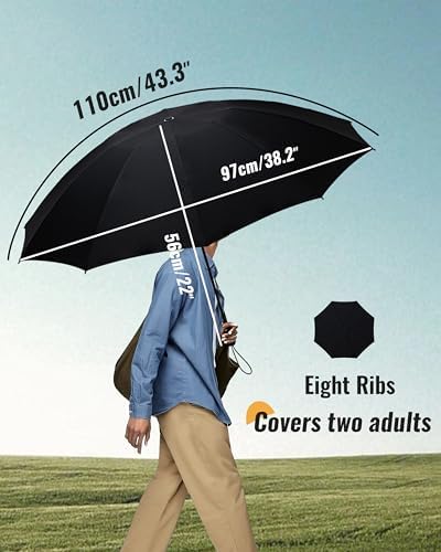 Chakipee Travel Compact Windproof Umbrella