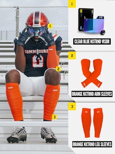 Nxtrnd Air-TEK Arm Sleeves for Men - Pair Breathable Compression Arm Sleeves