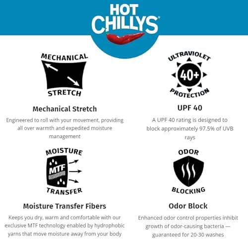 Hot Chillys Youth Mountain Bottom Heavyweight Base Layer