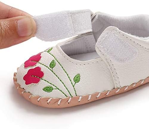 Meckior Toddler Soft PU Princess Flats for Boys Girls