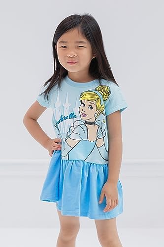 Disney Princess Girls Short Sleeve Dress