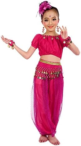 Cute Baby Girl Cotton Blend Belly Dance Costume