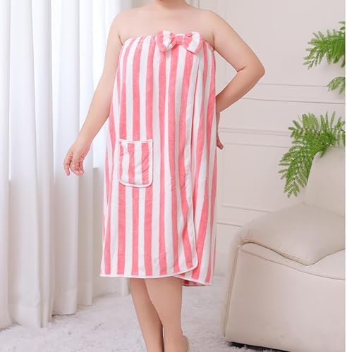 Oplxuo Plush Towel Wrap for Women and Girls 1