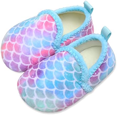 Scurtain Unisex Kids Winter Slippers 1