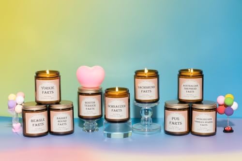 Australian Shepherd Fart Candle - 7OZ Lavender Eucalyptus
