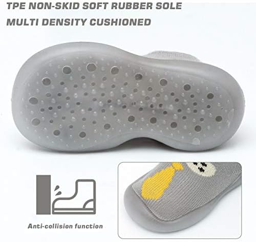 WEAPRIL Baby Toddler Non-Skid Slippers Socks