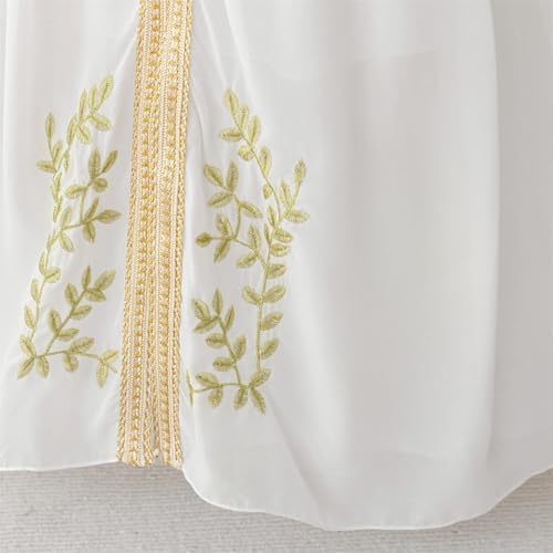 Lmdudan Girls Long Sleeve Abaya Prayer Dress 2025