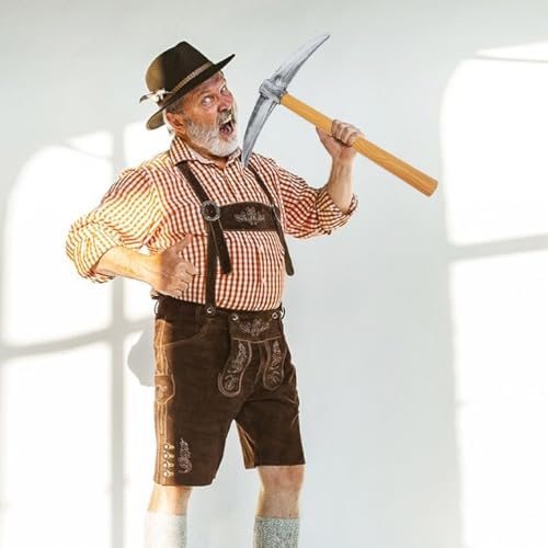3pcs Brown Foam Shovel Costume Props Fake Tool Halloween Accessories
