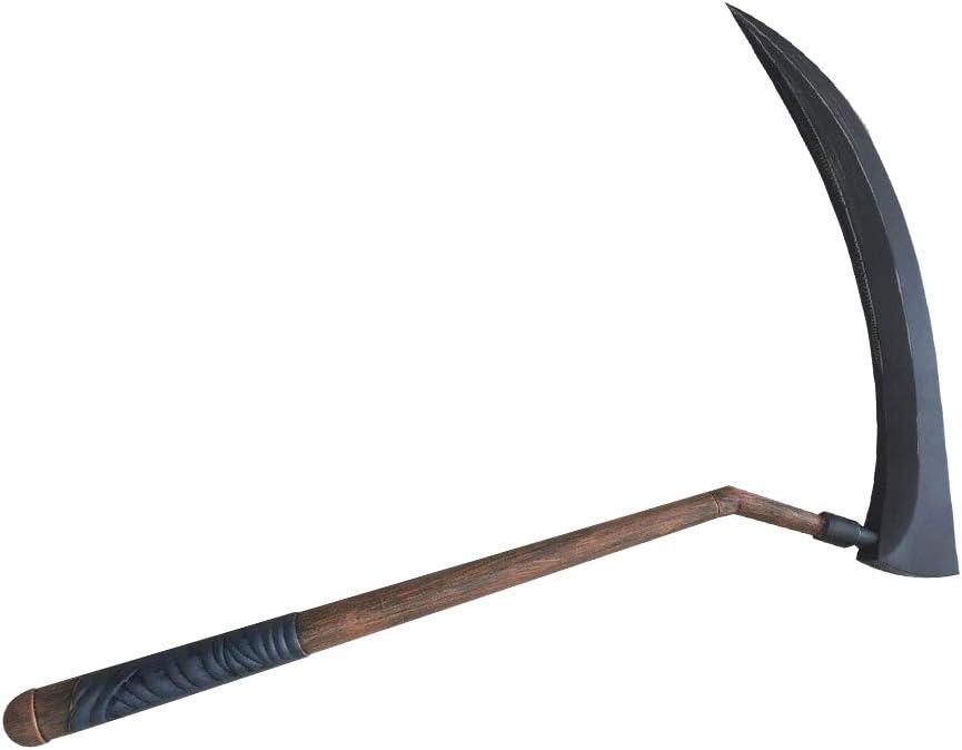 48 Inch Foam Reaper Scythe Costume Prop