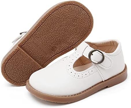 SOFMUO Toddler Mary Jane Shoes for Girls
