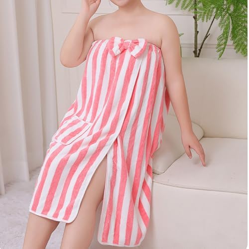 Oplxuo Plush Towel Wrap for Women and Girls 1