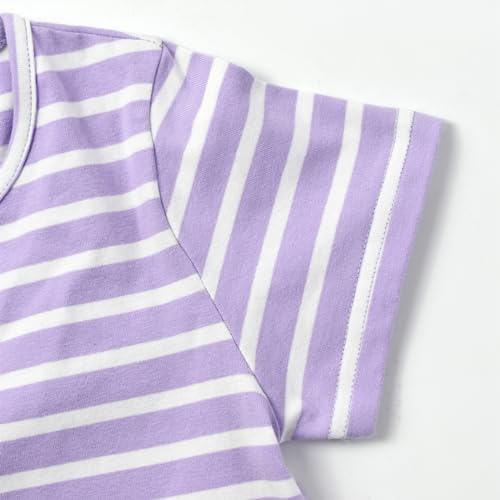 HILEELANG Easter Cotton Tunic Dress for Little Girls