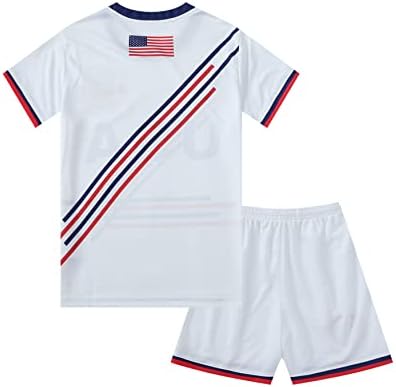 Shanovelle USA Soccer Jersey Shirt Shorts Set
