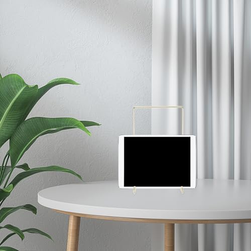 Luxshiny Stainless Steel Recipe Book Holder Stand