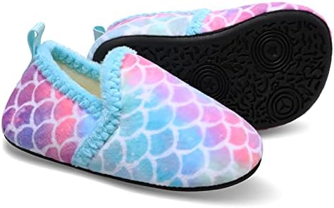Scurtain Unisex Kids Winter Slippers 1