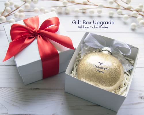 FIREFLY WISHES Personalized Baby Boy First Christmas Ornament 1