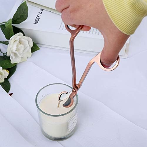 MUXSAM Rose Gold Candle Wick Trimmer Set 1