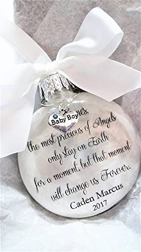 Baby Boy Memorial Ornament Sympathy Gift