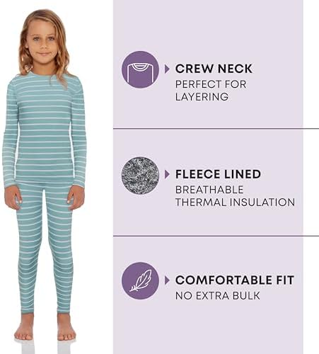 Rocky Kids Thermal Underwear Set - Warm and Dry Base Layer