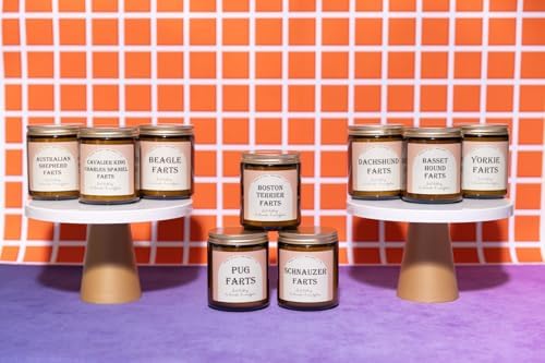 Australian Shepherd Fart Candle - 7OZ Lavender Eucalyptus