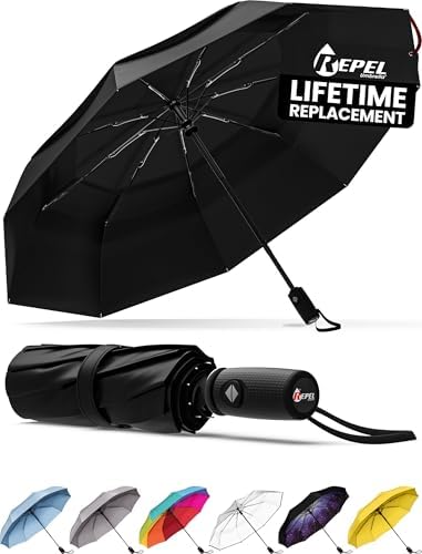 Repel Umbrella - Windproof Travel Umbrella for Rain