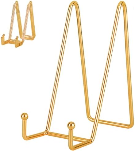 IBosins 5 Pack 8 Inch Plate Holder Display Stands 1