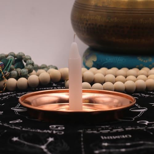 Amitofo Copper Offering Bowl for Altar and Ritual Use