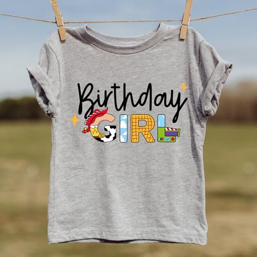 Birthday Girl Shirt Infinity and Beyond Toddler