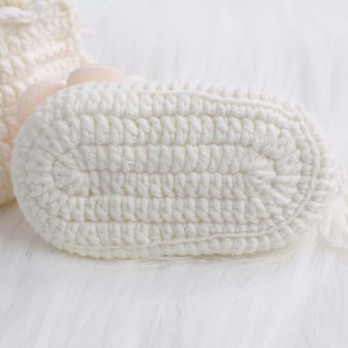 TJCONETJC Baby Booties Hand Crochet Cozy Socks Slippers