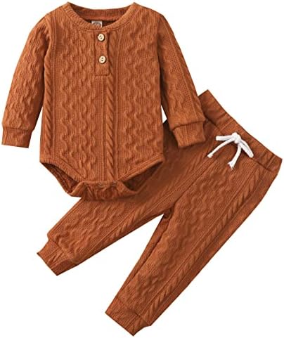 Winter Newborn Baby Unisex Clothes Set 2Pcs