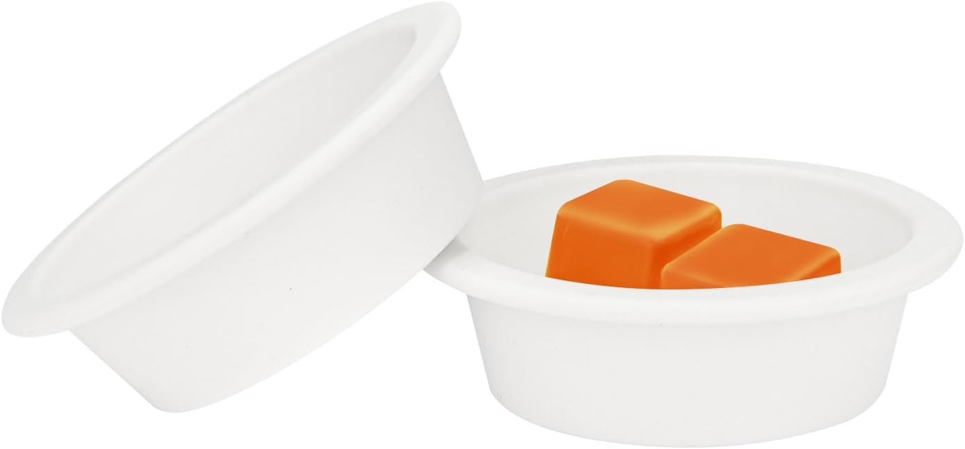 ASAWASA 2 Pcs Silicone Liners for Wax Warmer - Medium Size