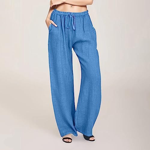 TTBDWiian Summer Linen Pants for Women
