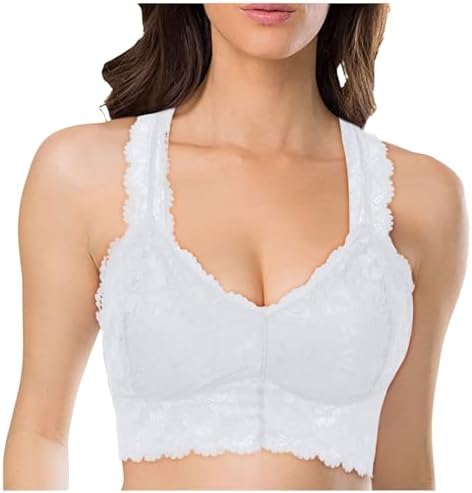 Womens Wirefree Padded Criss Cross Workout Bralette