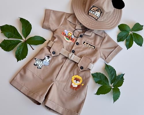 Personalized Safari Explorer Costume for Toddler 1