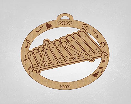 Handmade Xylophone Ornament Personalized Gift