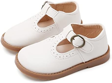 SOFMUO Toddler Mary Jane Shoes for Girls
