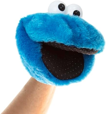 Sesame Street Elmo Toddler Slippers with Puppet Design
